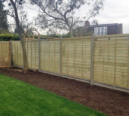 M and P Paving Contractors fencing