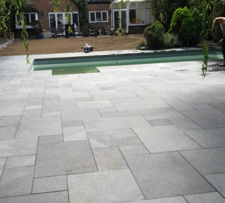 Pools and patios in Hertfordshire